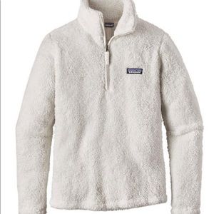 Patagonia 
Women's Los Gatos Fleece 1/4-Zip Top in Off-White
Size XS